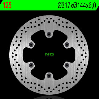 NG Premium Brake Rotor Oem Replacement NG125