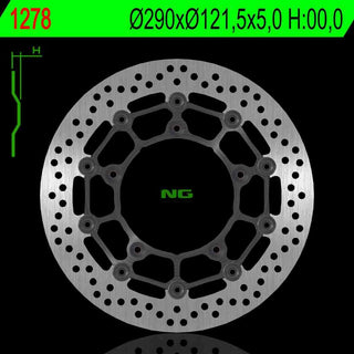 NG Premium Brake Rotor Oem Replacement NG1278