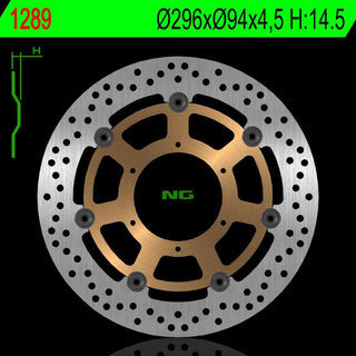 NG Premium Brake Rotor Oem Replacement NG1289