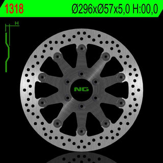 NG Premium Brake Rotor Oem Replacement NG1318