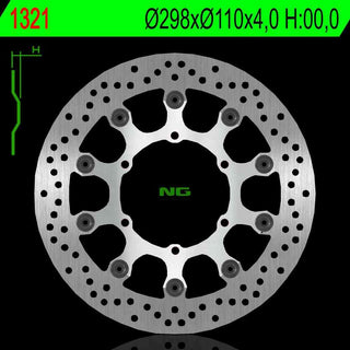 NG Premium Brake Rotor Oem Replacement NG1321