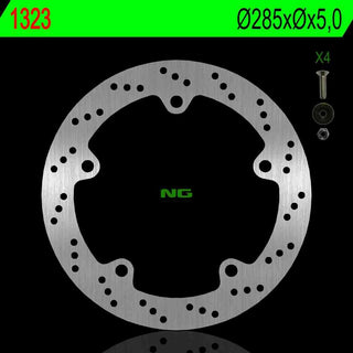 NG Premium Brake Rotor Oem Replacement NG1323