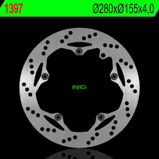 NG Premium Brake Rotor Oem Replacement NG1397