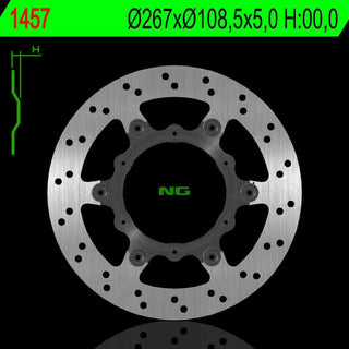 NG Premium Brake Rotor Oem Replacement NG1457