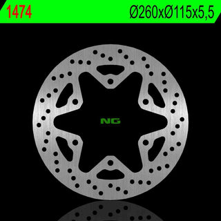 NG Premium Brake Rotor Oem Replacement NG1474