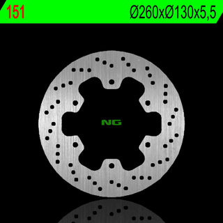 NG Premium Brake Rotor Oem Replacement NG151