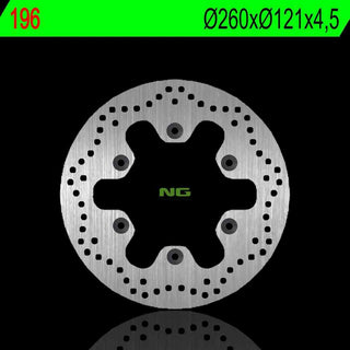 NG Premium Brake Rotor Oem Replacement NG196