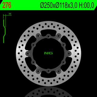 NG Premium Brake Rotor Oem Replacement NG276