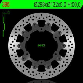 NG Premium Brake Rotor Oem Replacement NG395