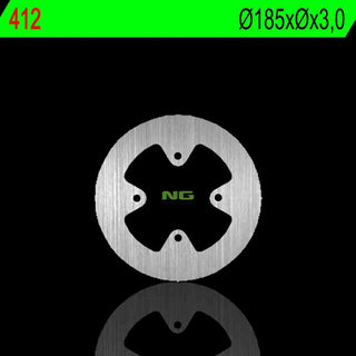 NG Premium Brake Rotor Oem Replacement NG412