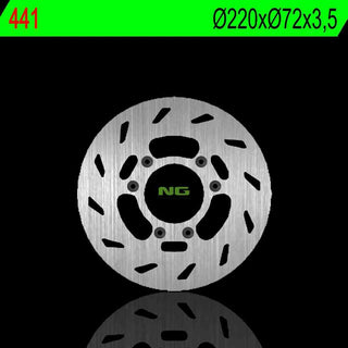 NG Premium Brake Rotor Oem Replacement NG441