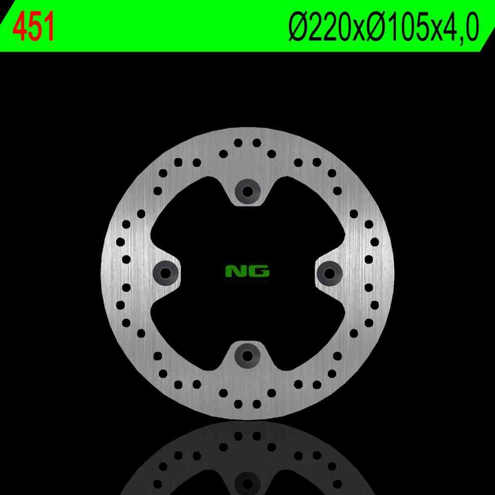 NG Premium Brake Rotor Oem Replacement NG451
