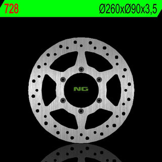 NG Premium Brake Rotor NG728