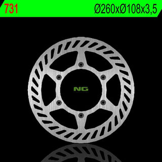 NG Premium Brake Rotor NG731