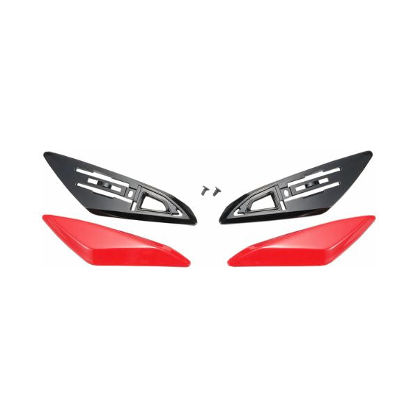 Shoei NXR2 Upper Air Intake - Shine Red