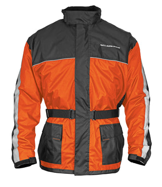 Nelson-Rigg Solo Rain Jacket - Orange/Black