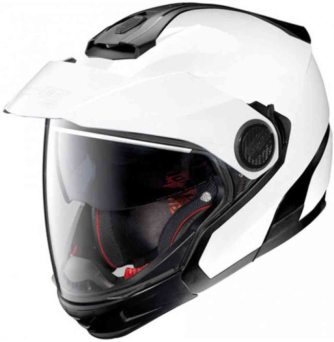 Nolan N40-5 GT Classic 5 Helmet - White - MotoHeaven