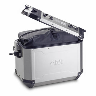 Givi OBKN37AL Trekker 37 Litre Outback Left Side- Cases  - Silver