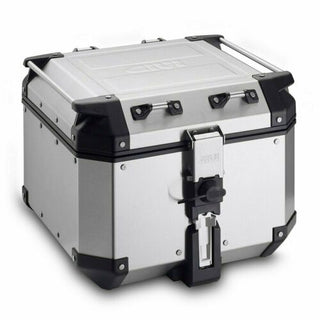 Givi MonoKey Trekker Outback 42 Litre Motorcycle Top Cases - Aluminium