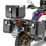 Givi MonoKey Trekker Outback 42 Litre Motorcycle Top Cases - Black Line