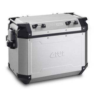 Givi OBKN48AL Trekker 48 Litre Outback Left Side- Cases  - Silver