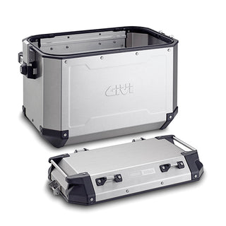 Givi OBKN48APACK2 Trekker Panniers 48 Litre Outback Cam-Side Cases Pair - Silver