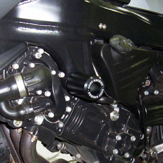 Oggy Knobbs K 1200 R 05-08 & K 1300 R 09-16 Frame Slider Kit - Black