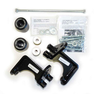 Oggy Knobbs NINJA 300 13-17 Frame Slider Kit - Black