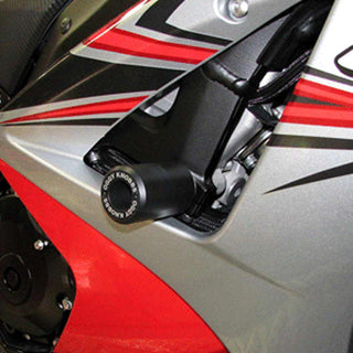 Oggy Knobbs GSXR1000 07-08 Frame Slider Kit - Black