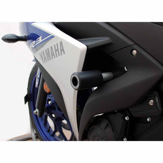 Oggy Knobbs YZF-R3 15-18 Frame Slider Kit - Black