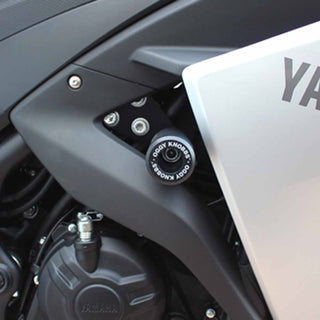 Oggy Knobbs YZF-R3 15-18 Frame Slider Kit - Black