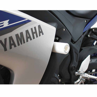 Oggy Knobbs YZF-R3 15-18 Frame Slider Kit - White