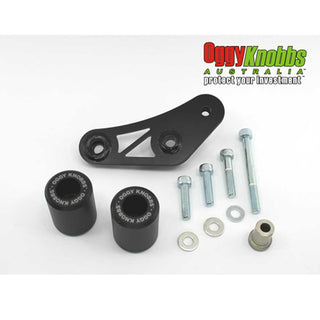 Oggy Knobbs YZF-R6 03-05 Frame Slider Kit - Black