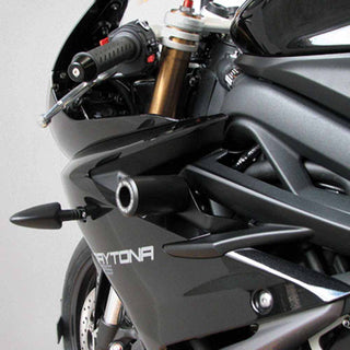 Oggy Knobbs DAYTONA 675 13-17 Frame Slider Kit - Black