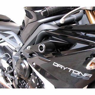 Oggy Knobbs DAYTONA 675 13-17 Frame Slider Kit - Black