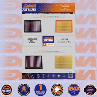 DNA KTM 790 DUKE 18-20 & 890 DUKE R 20-24 & 990 DUKE 24 Performance Air Filter