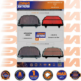 DNA GSX 1300 R (HAYABUSA) 21-25 Performance Air Filter