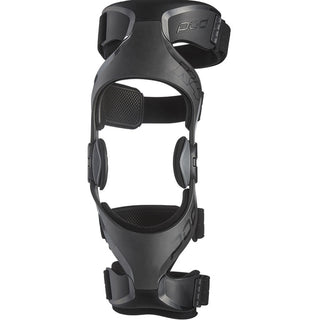 Pod K4 2.0 Motocross Dirt Bike Protection Racing Left Knee Brace - Graphite/Black