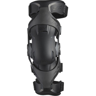 Pod K4 2.0 Motocross Dirt Bike Protection Racing Left Knee Brace - Graphite/Black