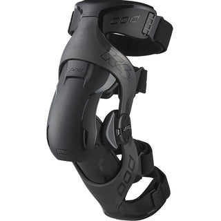 Pod K4 2.0 Motocross Dirt Bike Protection Racing Left Knee Brace - Graphite/Black