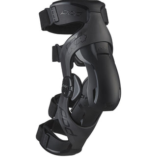 Pod K4 2.0 Motocross Dirt Bike Protection Racing Right Knee Brace - Graphite/Black