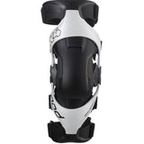 Pod K4 2.0 Motocross Dirt Bike Protection Racing Right Knee Brace - White/Black