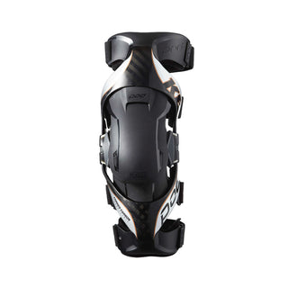 Pod K8 2.0 Motocross Dirt Bike Protection Racing Left Knee Brace - Carbon/Silver