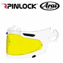 Arai DKS054 Pinlock Standard Insert for SAI faceshields - Yellow