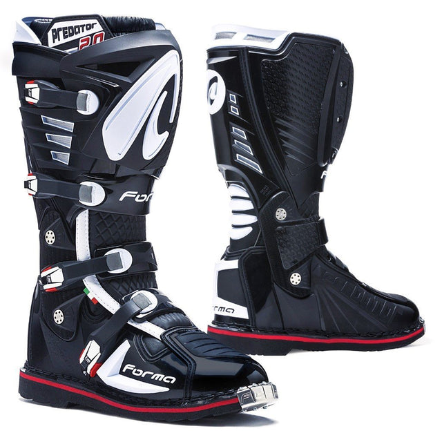 Forma Predator 2.0 Motorcycle Boots - Black Enduro - MotoHeaven