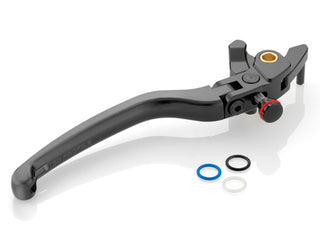 Rizoma Brake Lever 3D LBJ500B Black for Aprilia RSV4/Kawasaki Ninja 1000 ZX-10R/KTM 1290 Super Duke R/Triumph Some Models