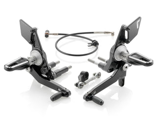 Rizoma EVO Rear Sets Control PE220B - Black