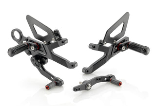 Rizoma Sport R Rear Sets PER411B - Black