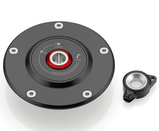 Rizoma Gas Cap Black for Ducati Most Models/MV Agusta Brutale 920/Brutale 1090 RR/F4 1000 RR TF042B