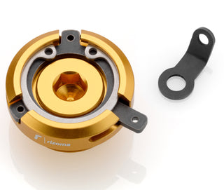 Rizoma Engine Oil Filler Cap TP009G - Gold